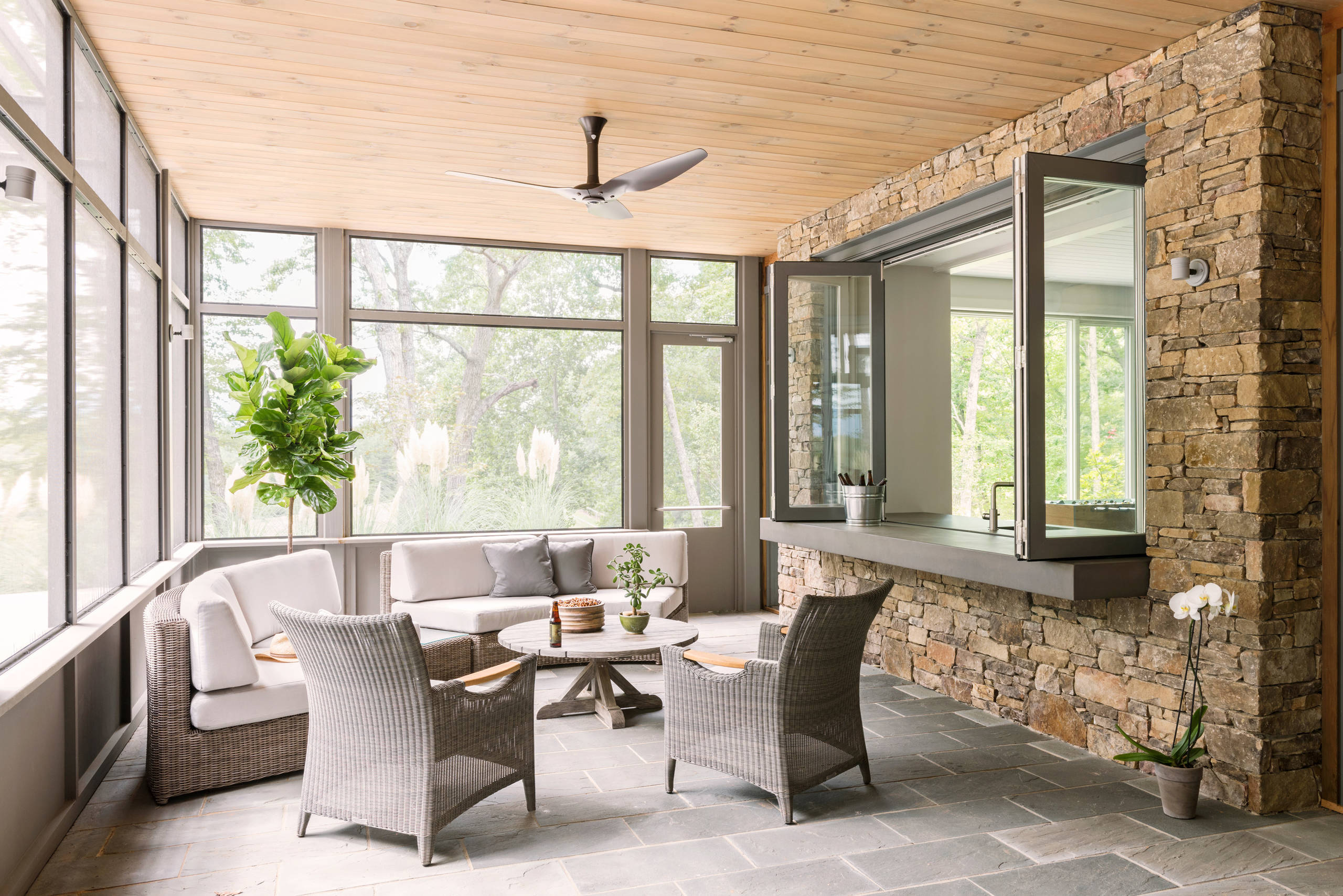 Bi-Folding-Window