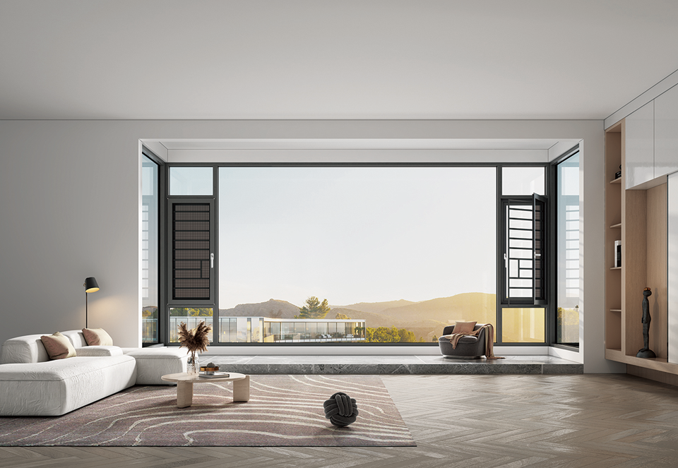 Aluminum Casement Window