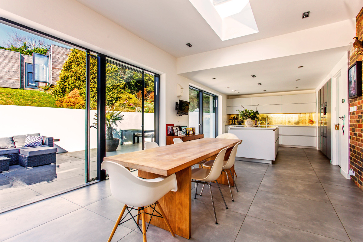 Glass Sliding Door With Aluminum Frame